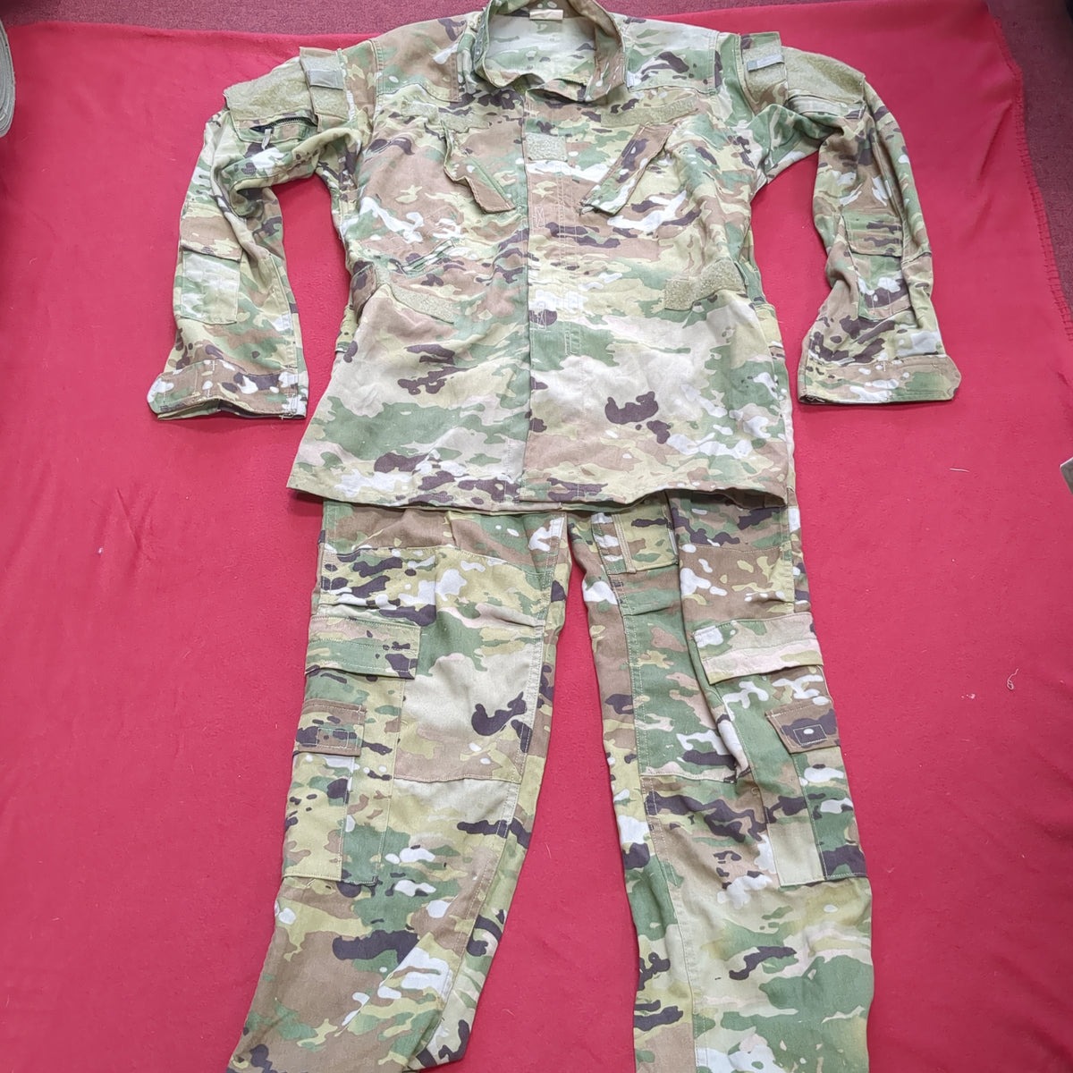 Multicam Army Pants Chemical Protective Overgarment Size Medium