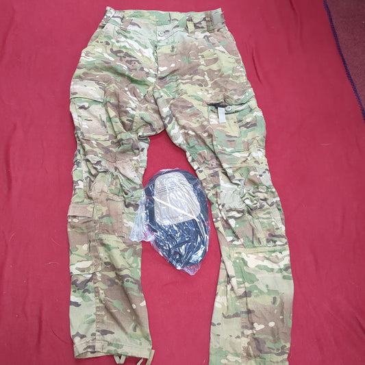 US Army Small Long Combat OCP Multicam FRAC Pants w/ Knee Pads Excellent condition (ocp1- fa19-MAR99)