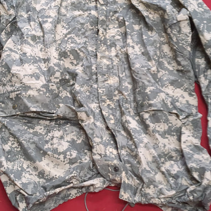 US Army Large Improved Wet Weather Top Parka 8415-01-527-4616 Used  (fb16-ALP20)