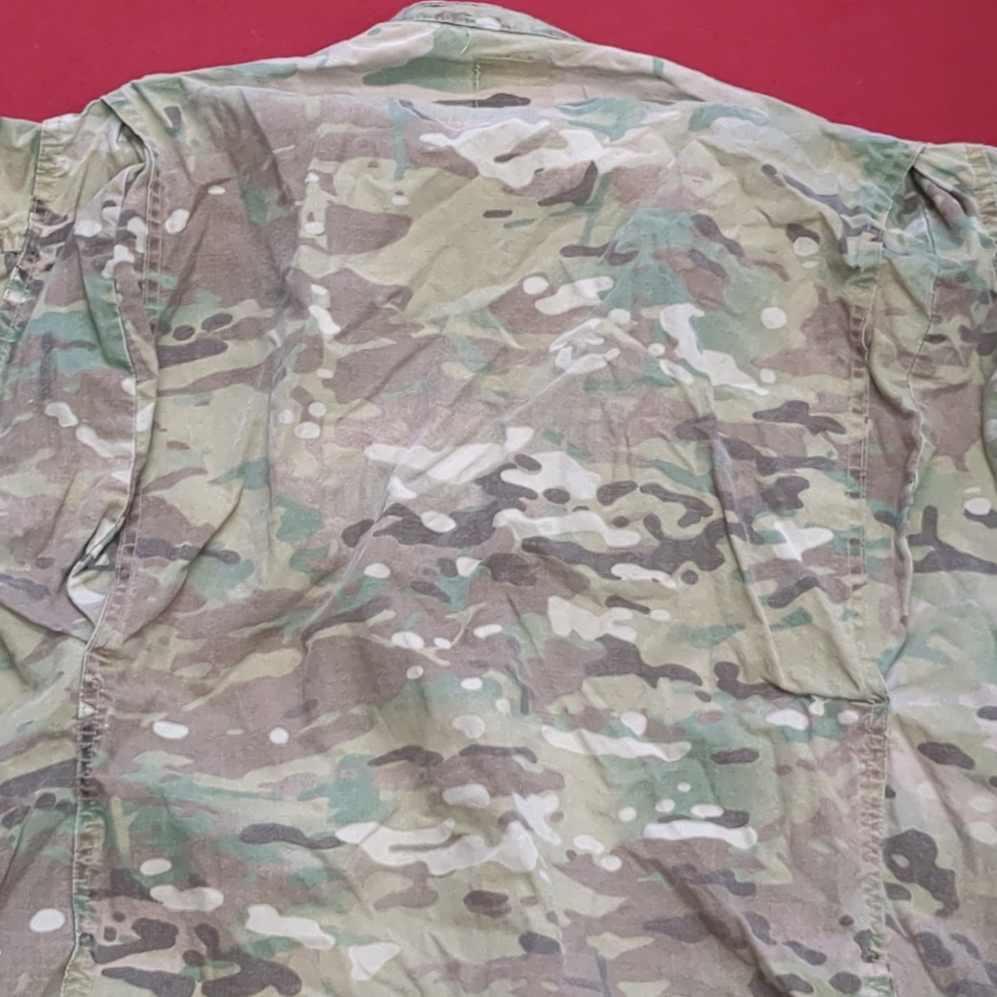 SET of US Army MEDIUM REGULAR Top/M Short Pants Multicam OCP Uniform FRAC Top Pants Used (fc06-APR457)