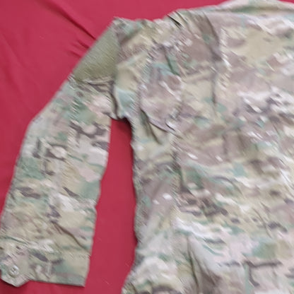 SET of US Army MEDIUM REGULAR Top/M Short Pants Multicam OCP Uniform FRAC Top Pants Used (fc06-APR457)