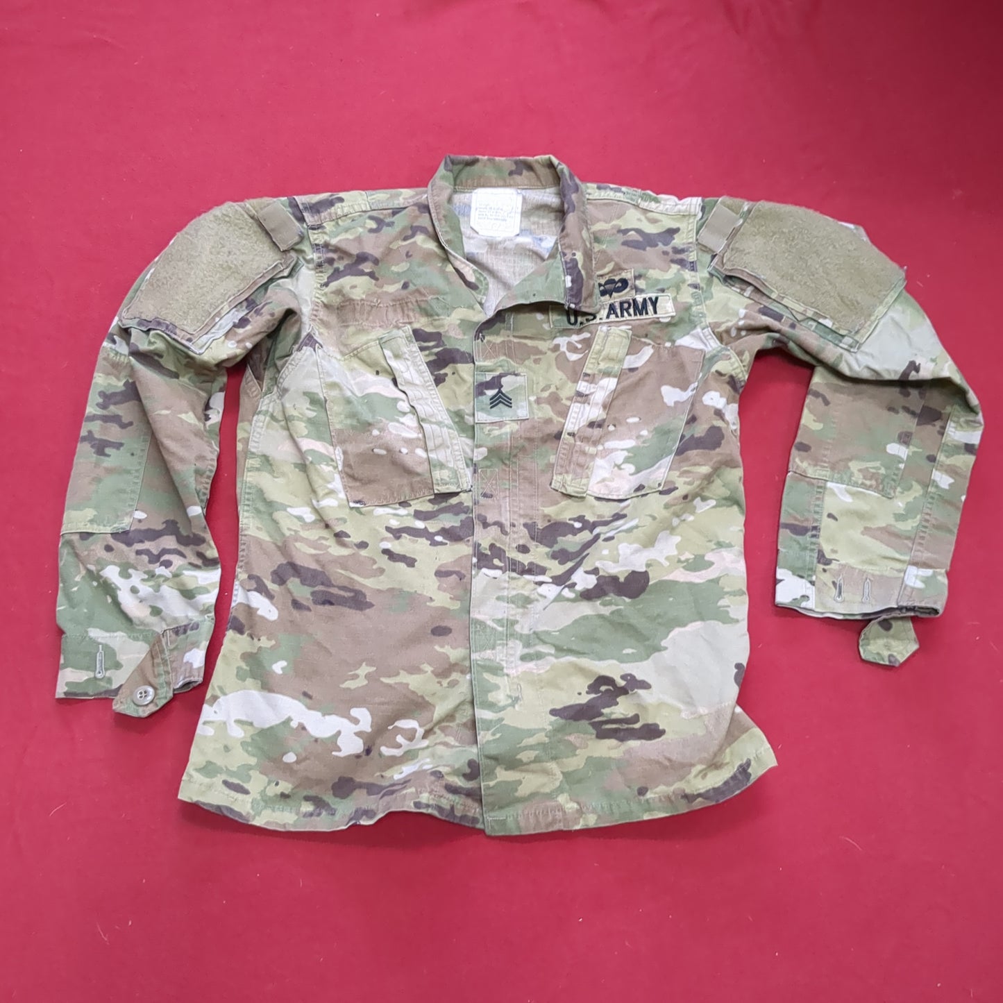 US Army Female 33 SHORT Traditional OCP Uniform Top Air Force (ocp1- fa19-APR458)