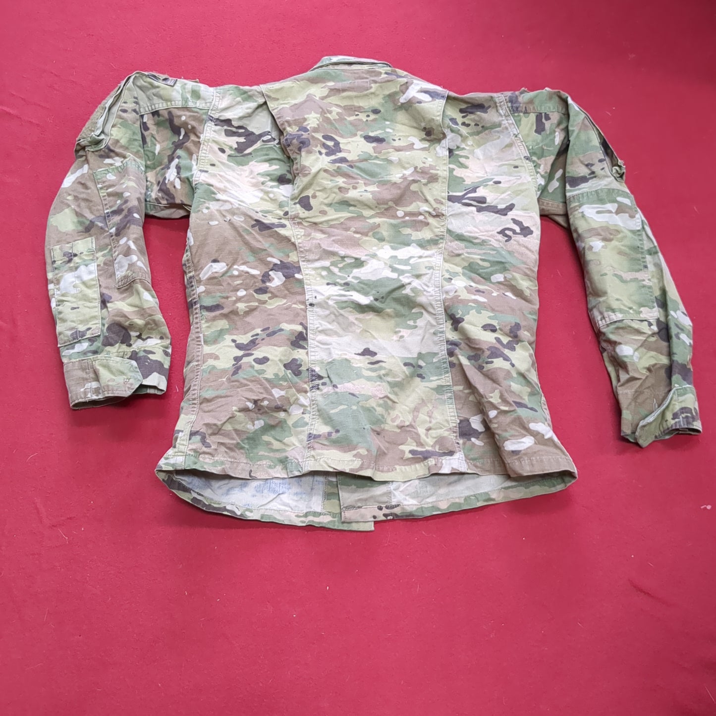 US Army Female 33 Short Traditional OCP Uniform Top Air Force Good Condition (ocp2- fa18-APR459)