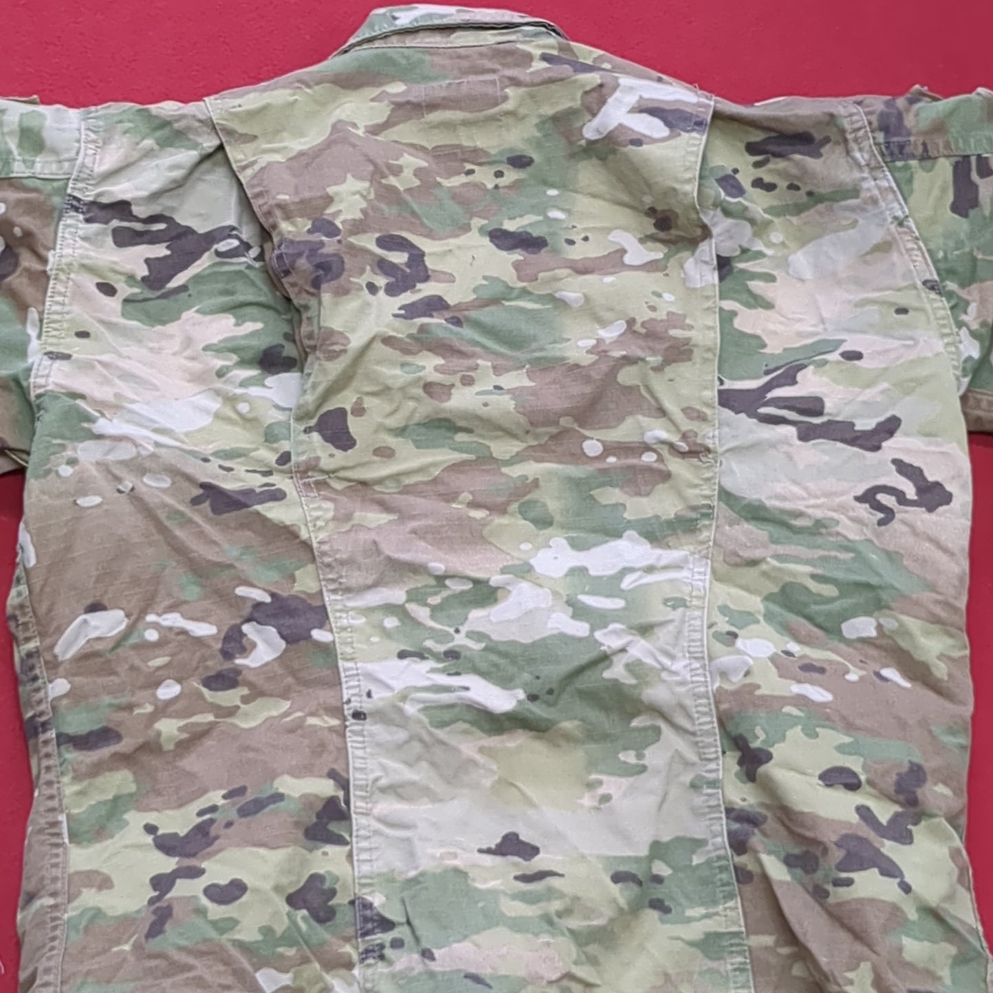 US Army Female 33 Short Traditional OCP Uniform Top Air Force Good Condition (ocp2- fa18-APR459)