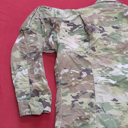 US Army Female 33 Short Traditional OCP Uniform Top Air Force Good Condition (ocp2- fa18-APR459)