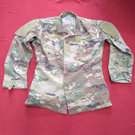 US Army Small Long Multicam Flame Resistant Frac Uniform Top Shirt Used (fc06-APR461)