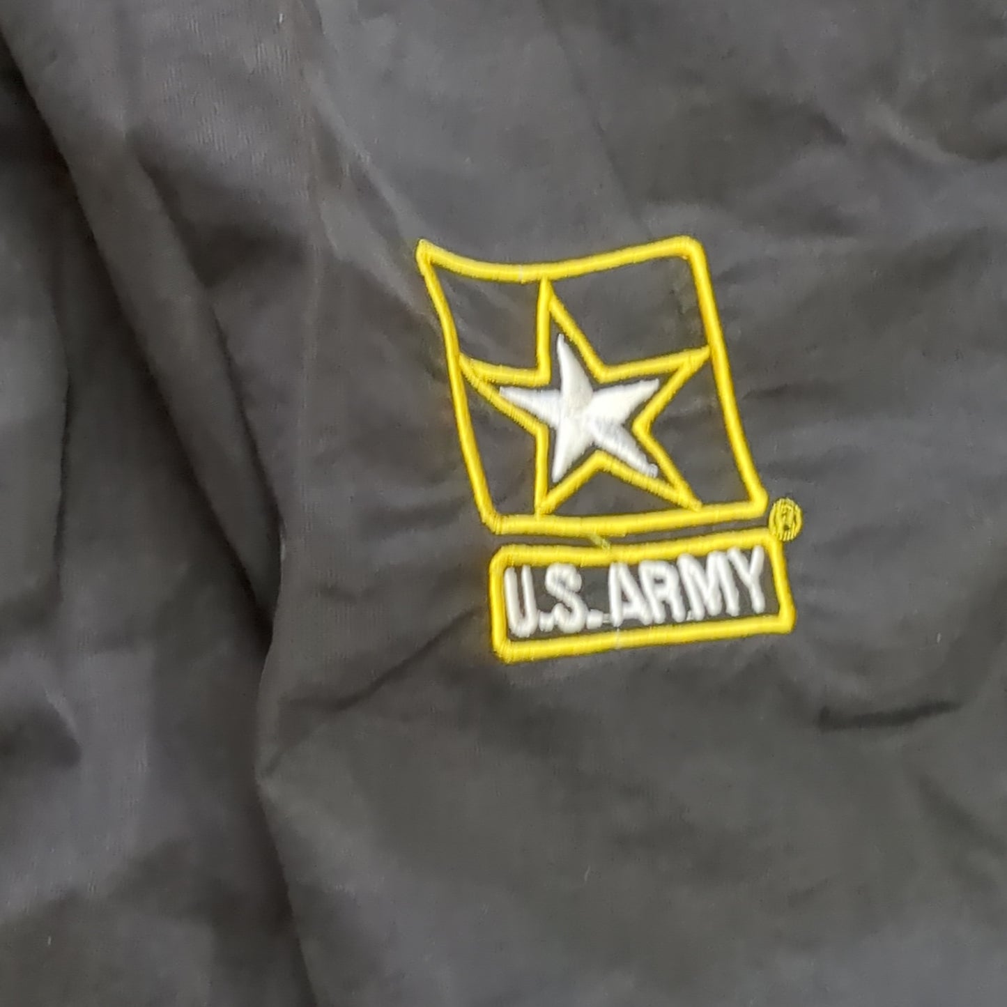 US Army Black Gold Pants Cold Weather APFU PT Uniform Small/Regular Excellent Condition (fb07-APR467)