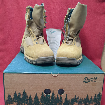 NOS Danner 8 Regular Rivot TFX 8" Coyote 1200G Thinsulate Gore-tex GTX Boots (b# ws-MAY84)