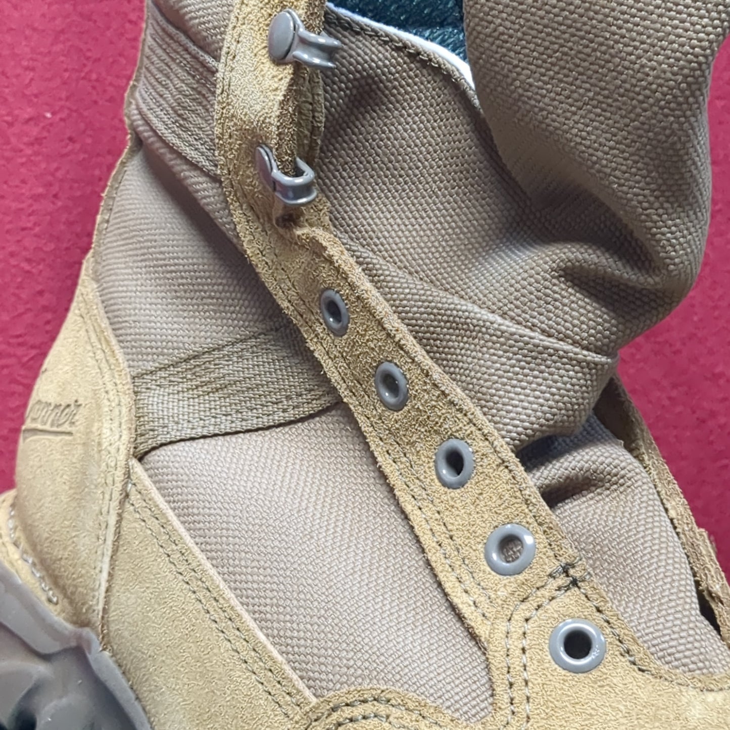 NOS Danner 8 Regular Rivot TFX 8" Coyote 1200G Thinsulate Gore-tex GTX Boots (b# ws-MAY84)