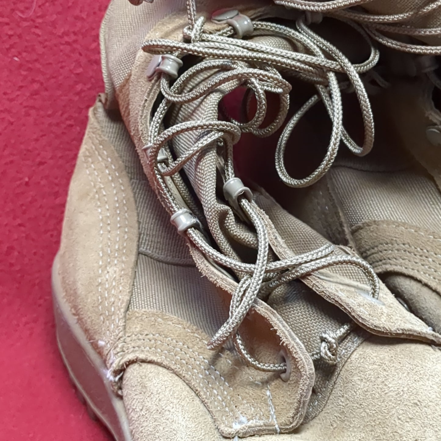 US Army 9.5R McRae Hot Weather Combat Boots Coyote 499 Tan (cb2-MAY90)