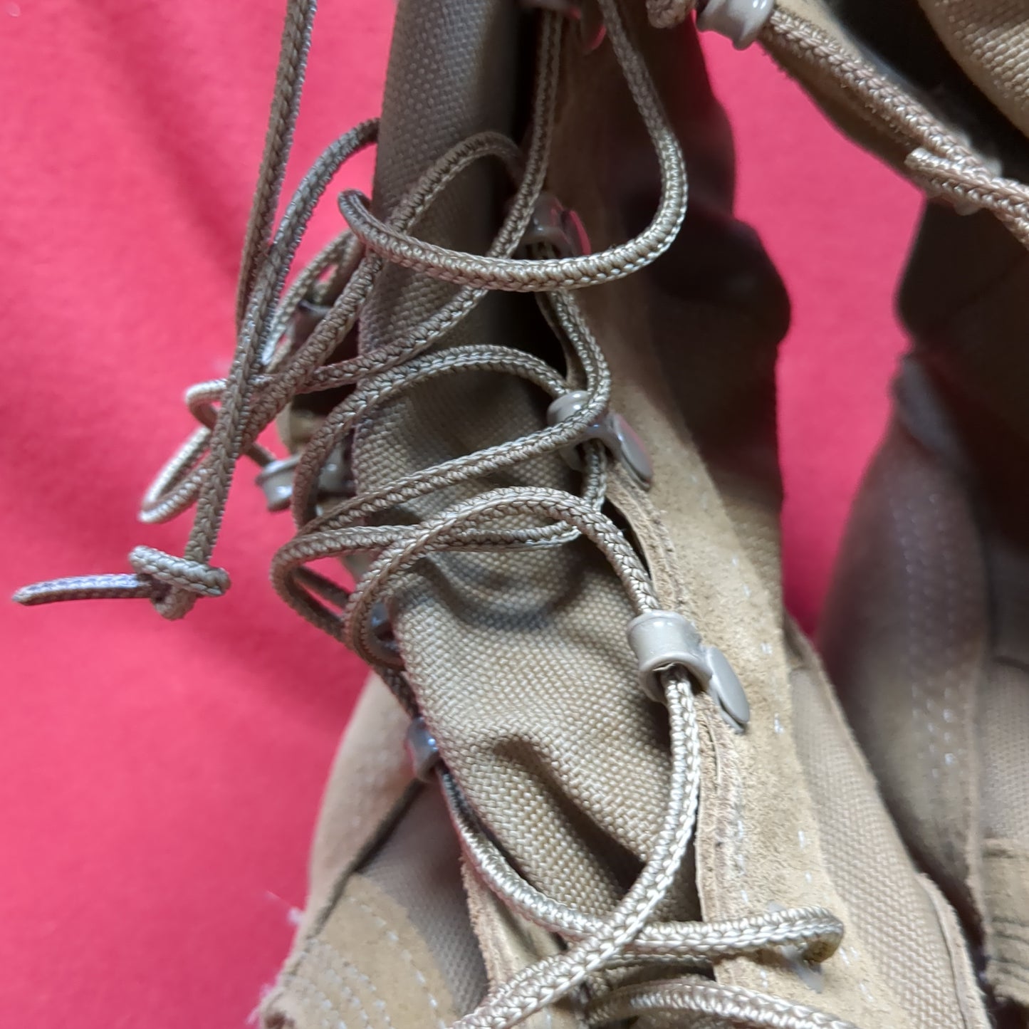 US Army 9.5R McRae Hot Weather Combat Boots Coyote 499 Tan (cb2-MAY90)