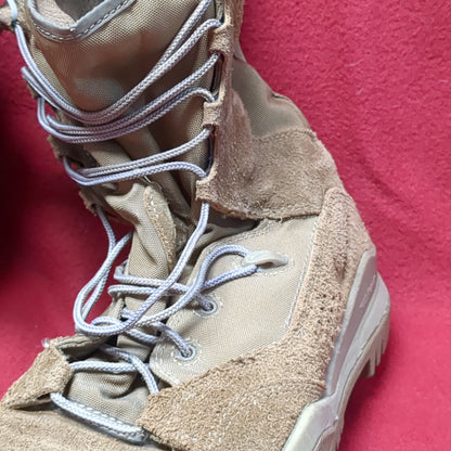 US Army Hot Weather Nike Combat Boots Desert Sand Size 7 (cb2-MAY100)