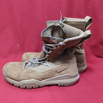 US Army Hot Weather Nike Combat Boots Desert Sand Size 7 (cb2-MAY100)