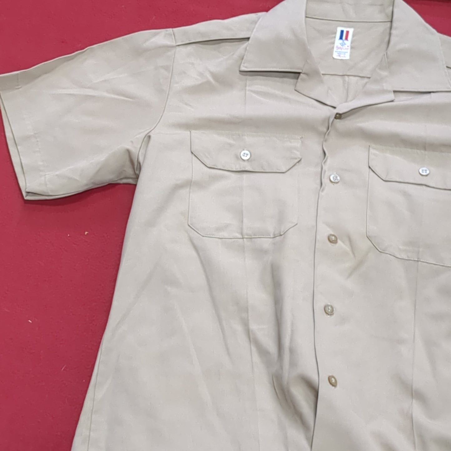 US Army Flying Cross Khaki Short Sleeve Enlisted Shirt and  Creighton Pants (aa15-MAY129)