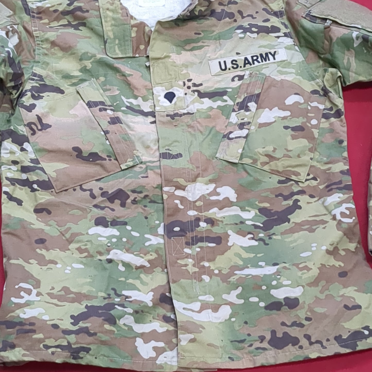 US Army Size: 39 Regular Traditional OCP Uniform Top Air Force Excellent Condition (OCP1- fa19-MAY158)