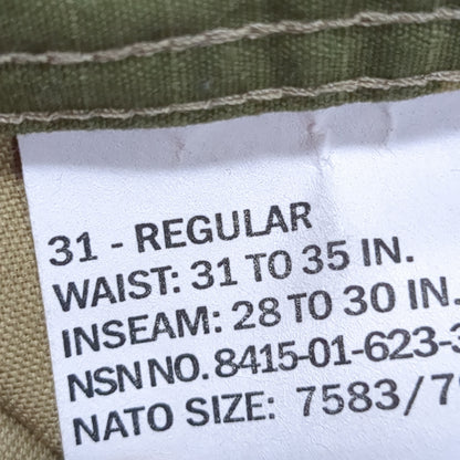 New US Army Female Size: 31 Regular Traditional OCP Uniform Pants Air Force Used (fc07-MAY166)