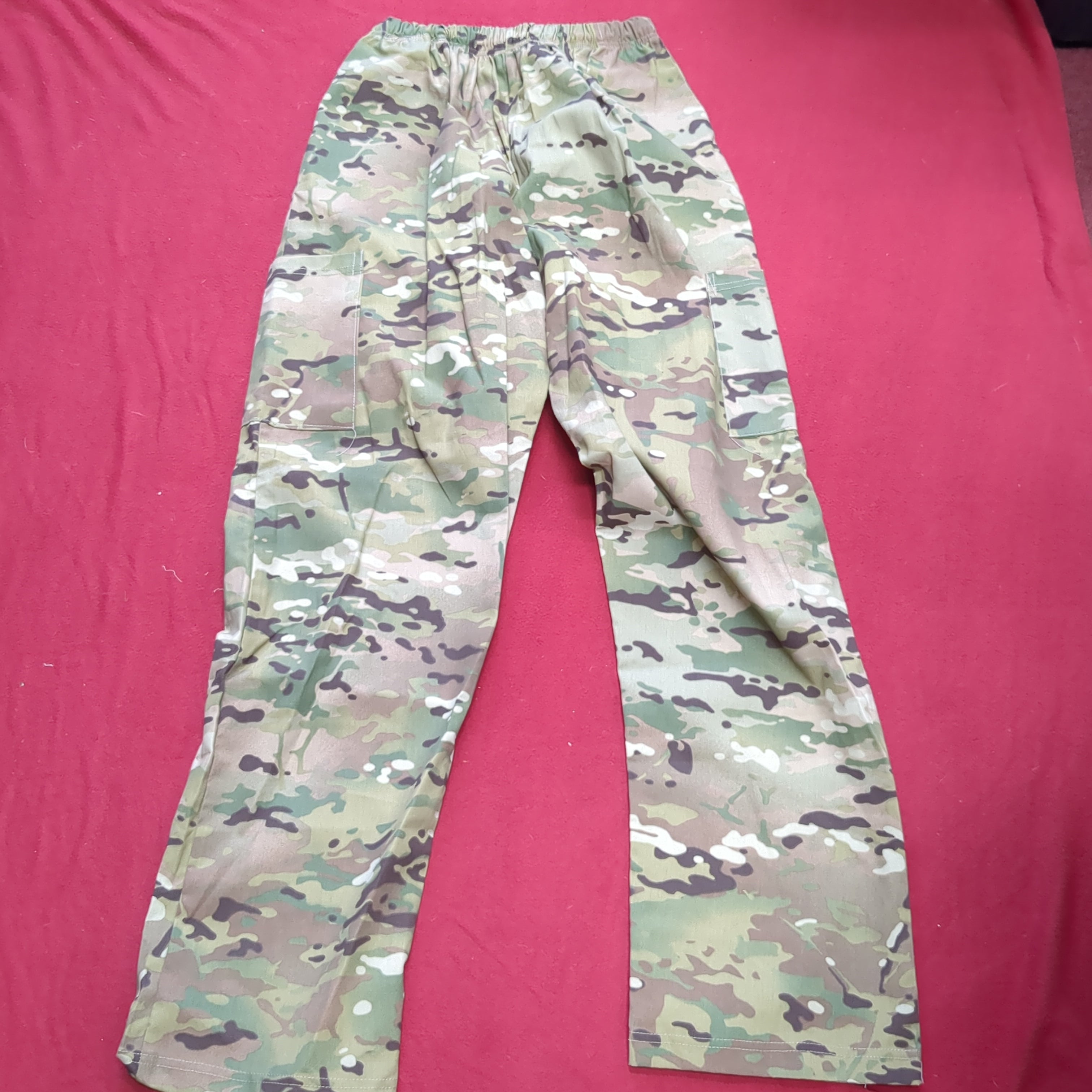 US Army LARGE Shamron Mills Medical Pants Scrub Air Force Excellent  Condition (OCP2-MAY169)