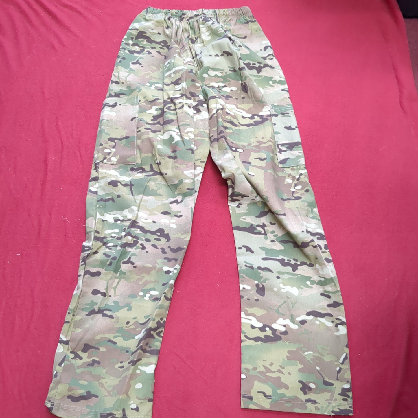 US Army LARGE Shamron Mills Medical Pants Scrub Air Force Excellent Condition (OCP2- fa18-MAY169)