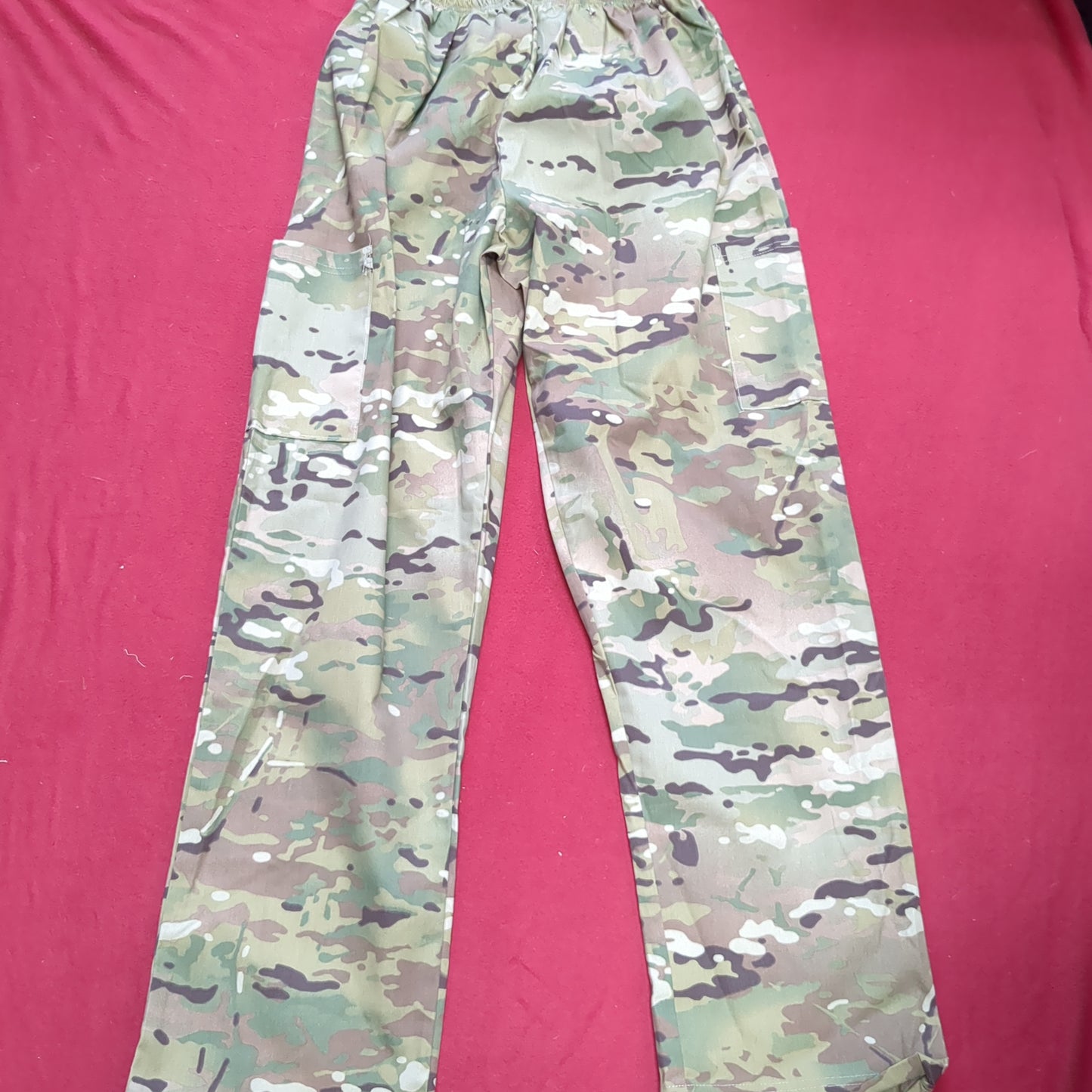 US Army LARGE Shamron Mills Medical Pants Scrub Air Force Excellent Condition (OCP2- fa18-MAY169)