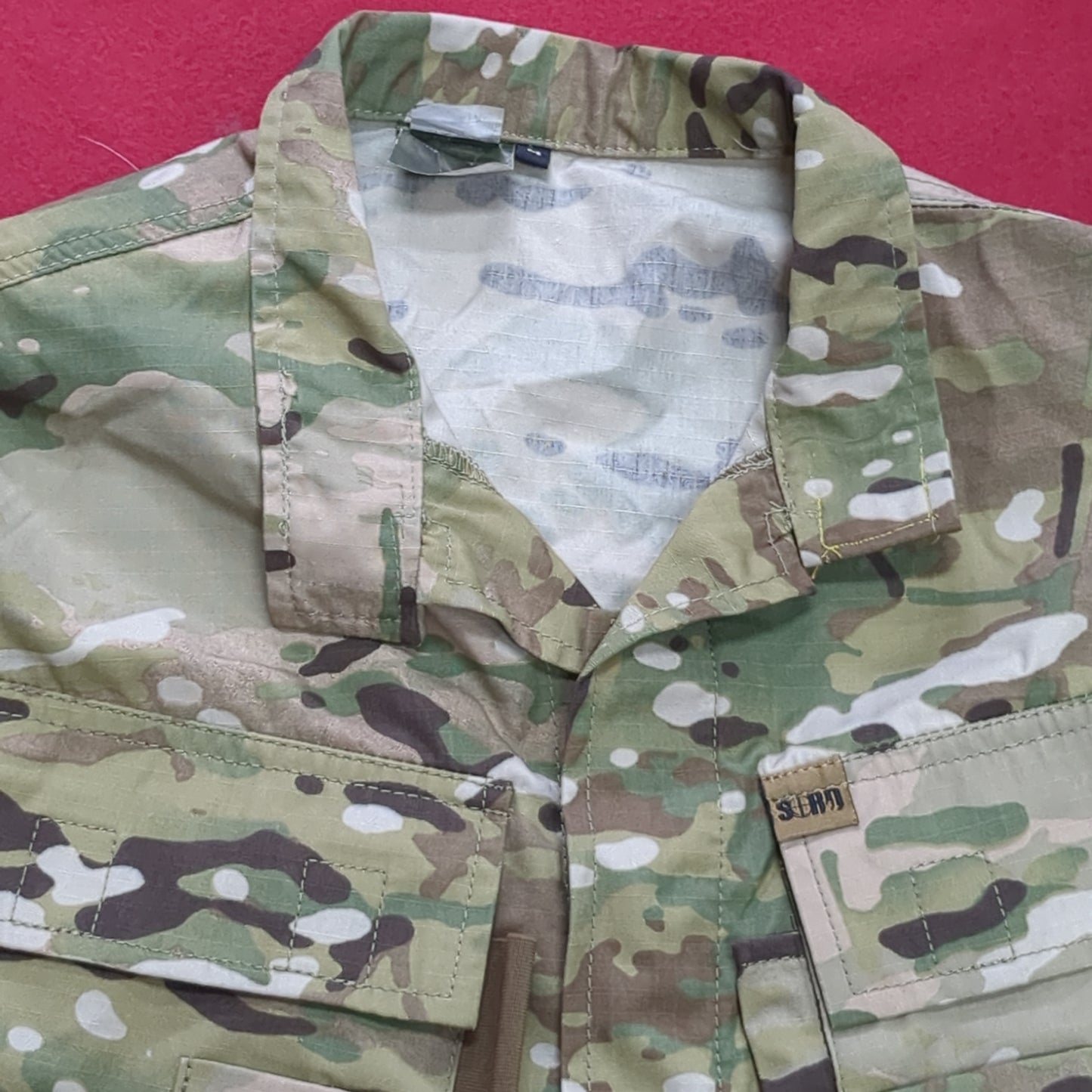 US Army Medium SORD BDU Tactical Multicam Uniform Top Shirt Excellent Condition (OCP3- fa17-MAY189)