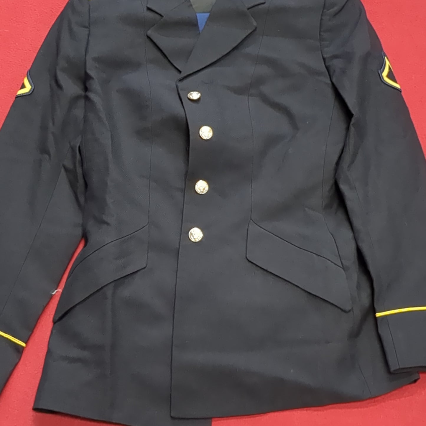 US Army Enlisted Dress Blue's Jacket W/Pants and Long Sleeve Shirt Excellent Condition (DG2- ea02-MAY192)