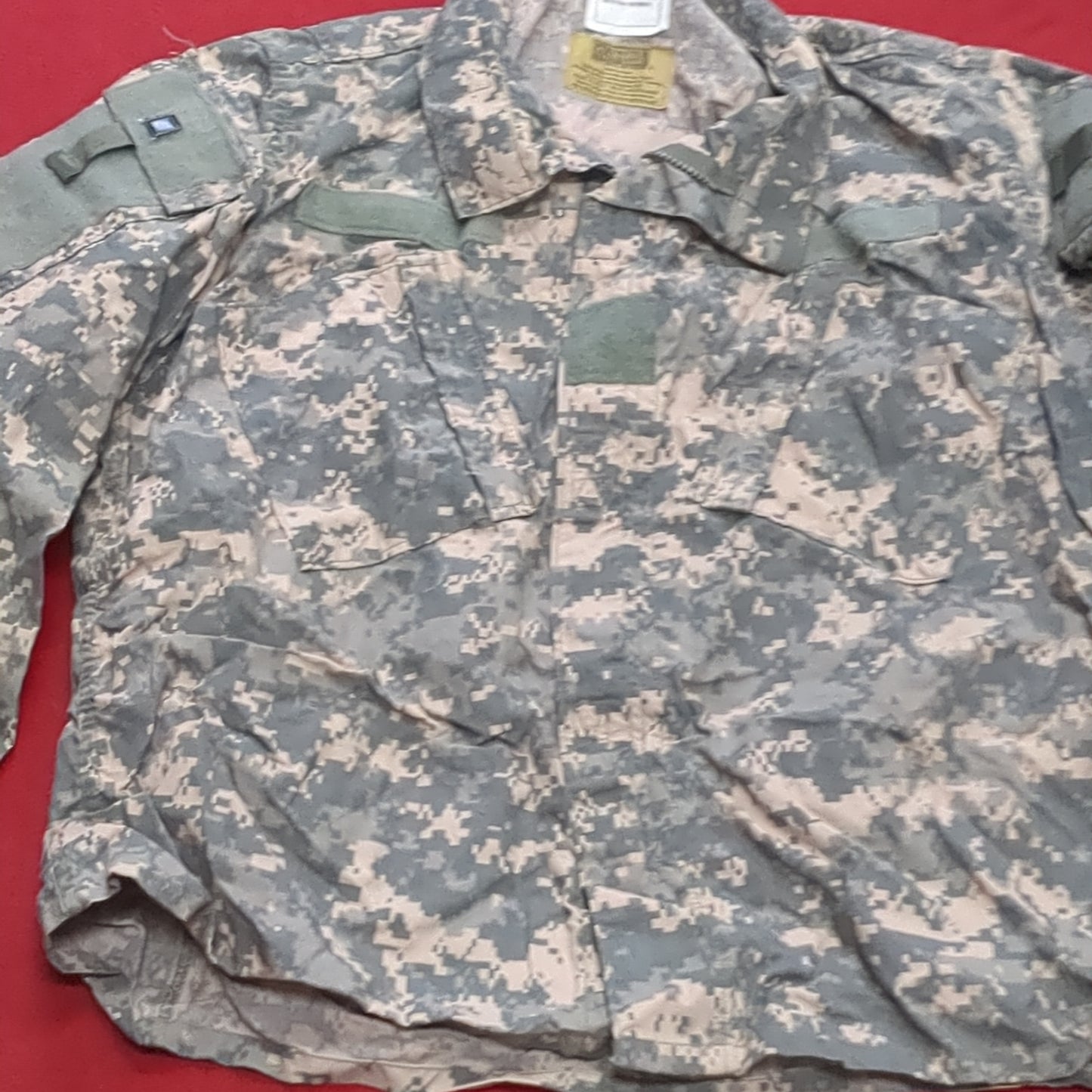 NOS US Army ACU Combat Uniform Top Large Short UCP Digital (fb16-MAY196)