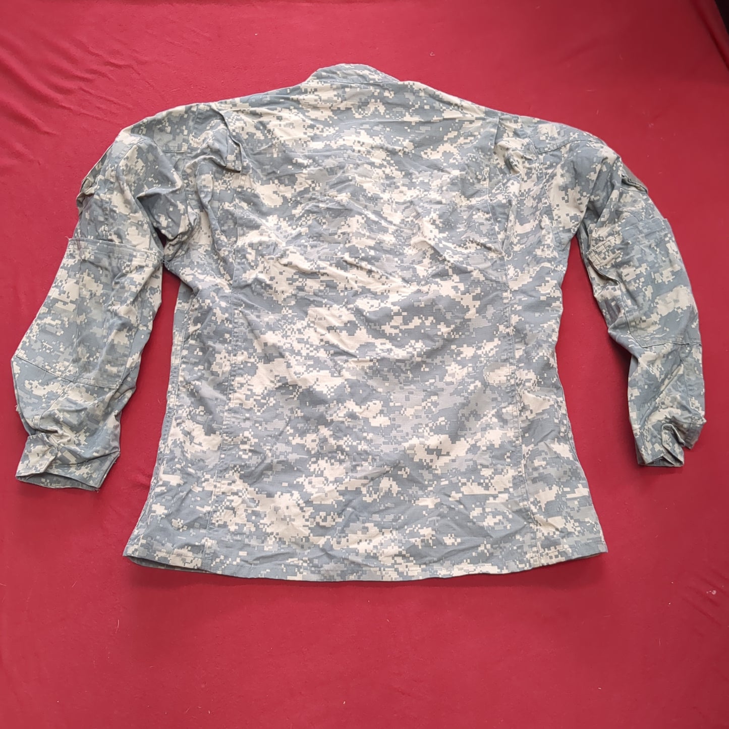 US Army ACU Combat Uniform Top Medium Long UCP Digital Good Condition (fb16-MAY203)