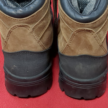 Wellco Brown Military Hiking Combat Boots size 4.5W (cb2-MAY283)