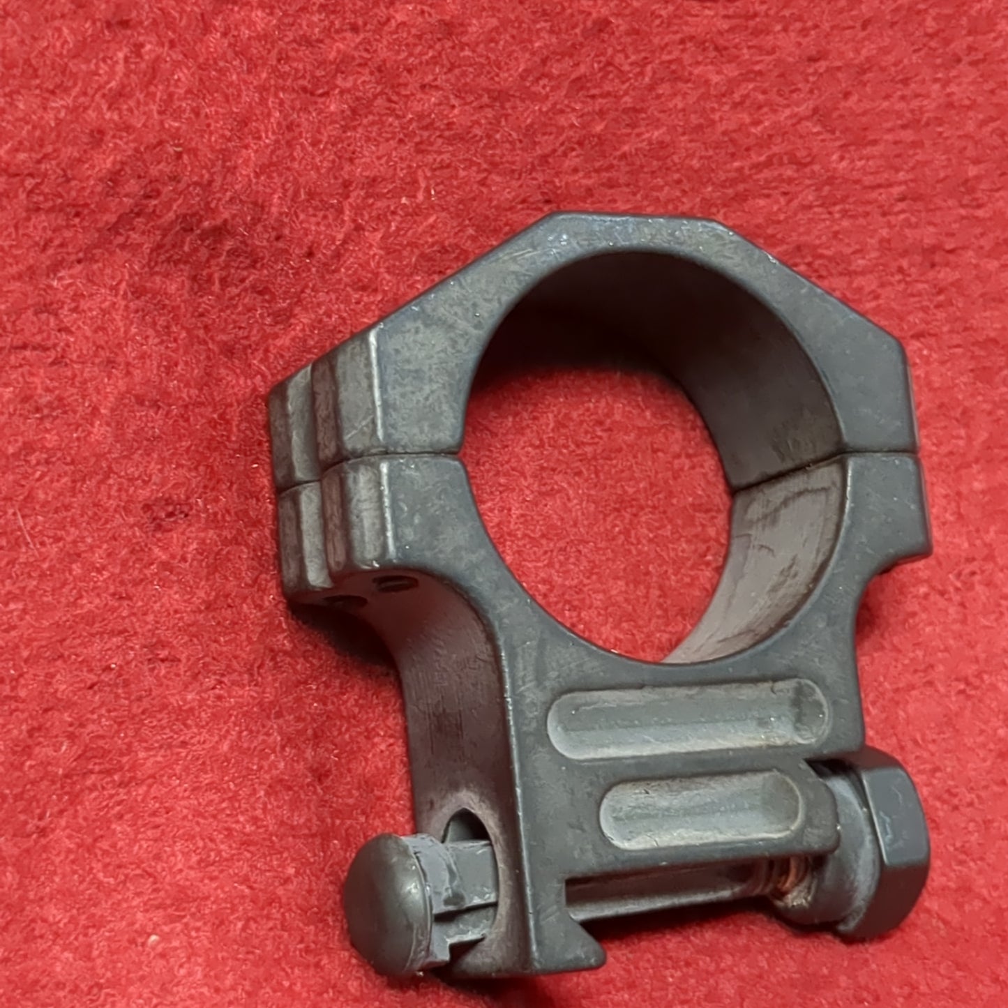 GG and G 1020 Sniper Grade Steel Scope Ring 30mm  Excellent Condition (hc05-MAY373)