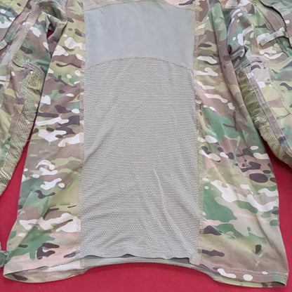 US Army Small 1/4 Quarter Zip Type 2 Combat OCP Multicam FRAC Top Shirt (CSO2- fa15-MAY377)