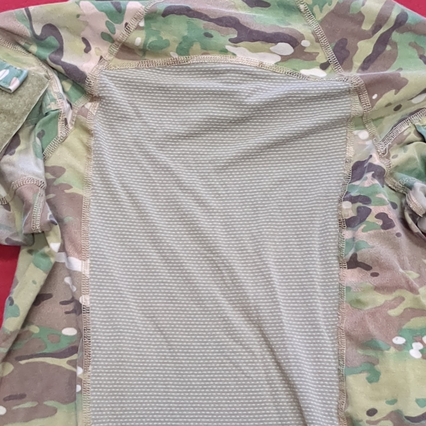 US Army Small 1/4 Quarter Zip Type 2 Combat OCP Multicam FRAC Top Shirt (CSO2- fa15-MAY377)