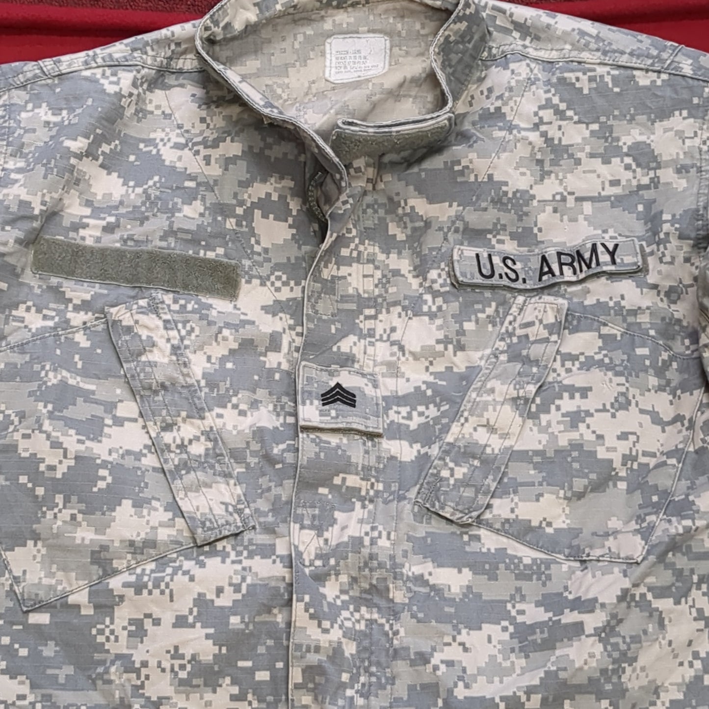 SET - US Army MEDIUM Long Digital Pattern Combat Uniform ACU UCP Good Condition (acu5-FEB84)