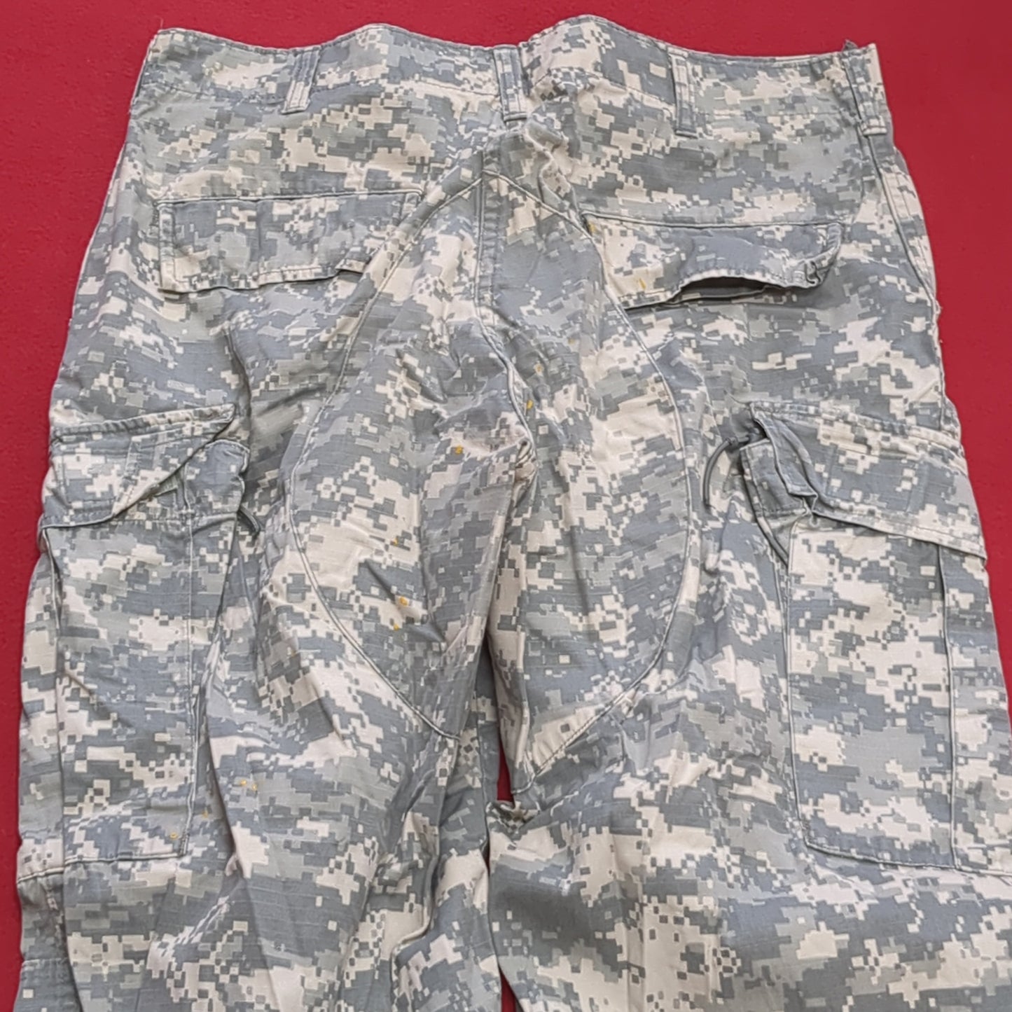 SET - US Army MEDIUM Xtra-Long Digital Pattern Combat Uniform ACU UCP Used (fb15-FEB82)