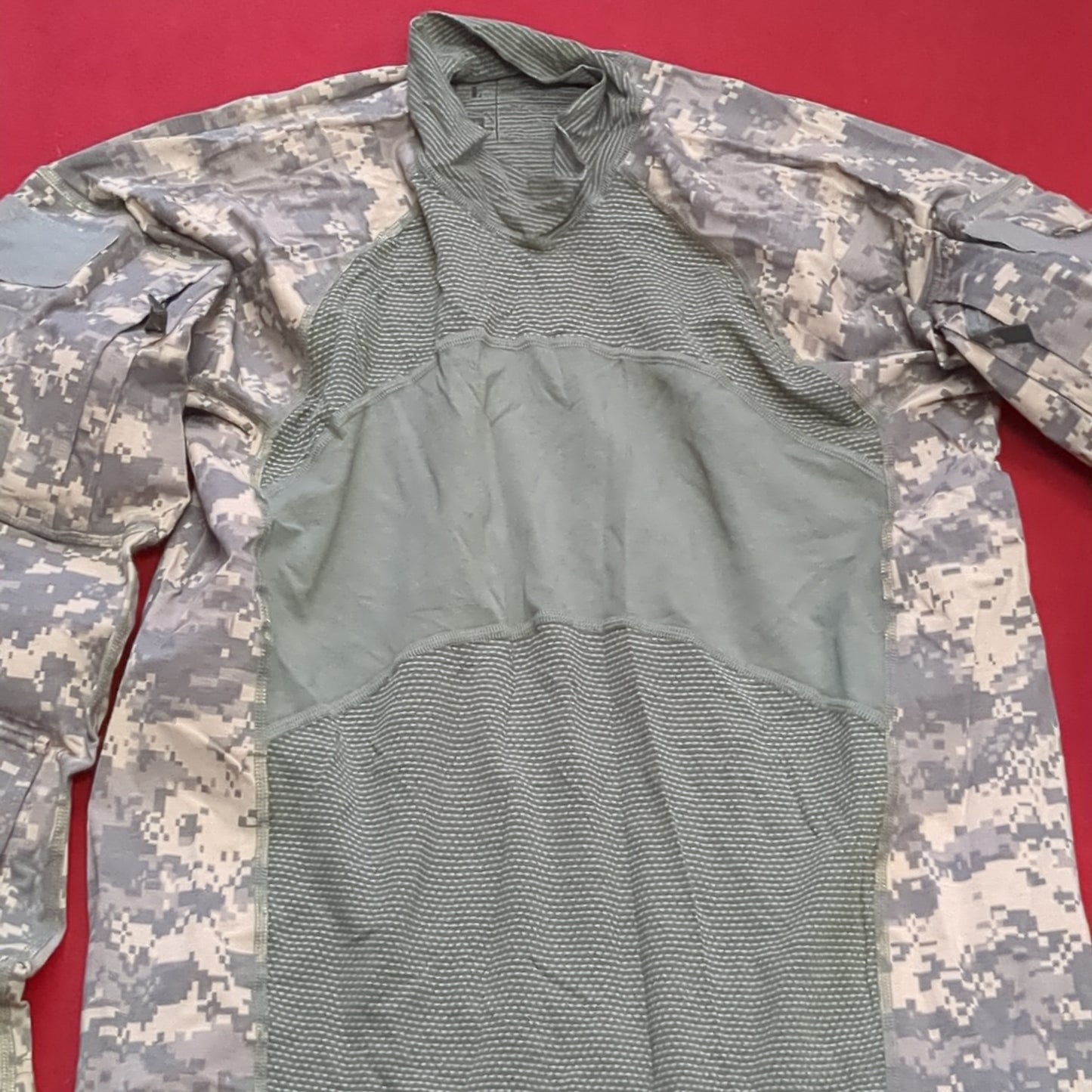 US Army Large Turtleneck Type 1 Combat ACU Digital FRAC Top Shirt (fb05-JUN1)