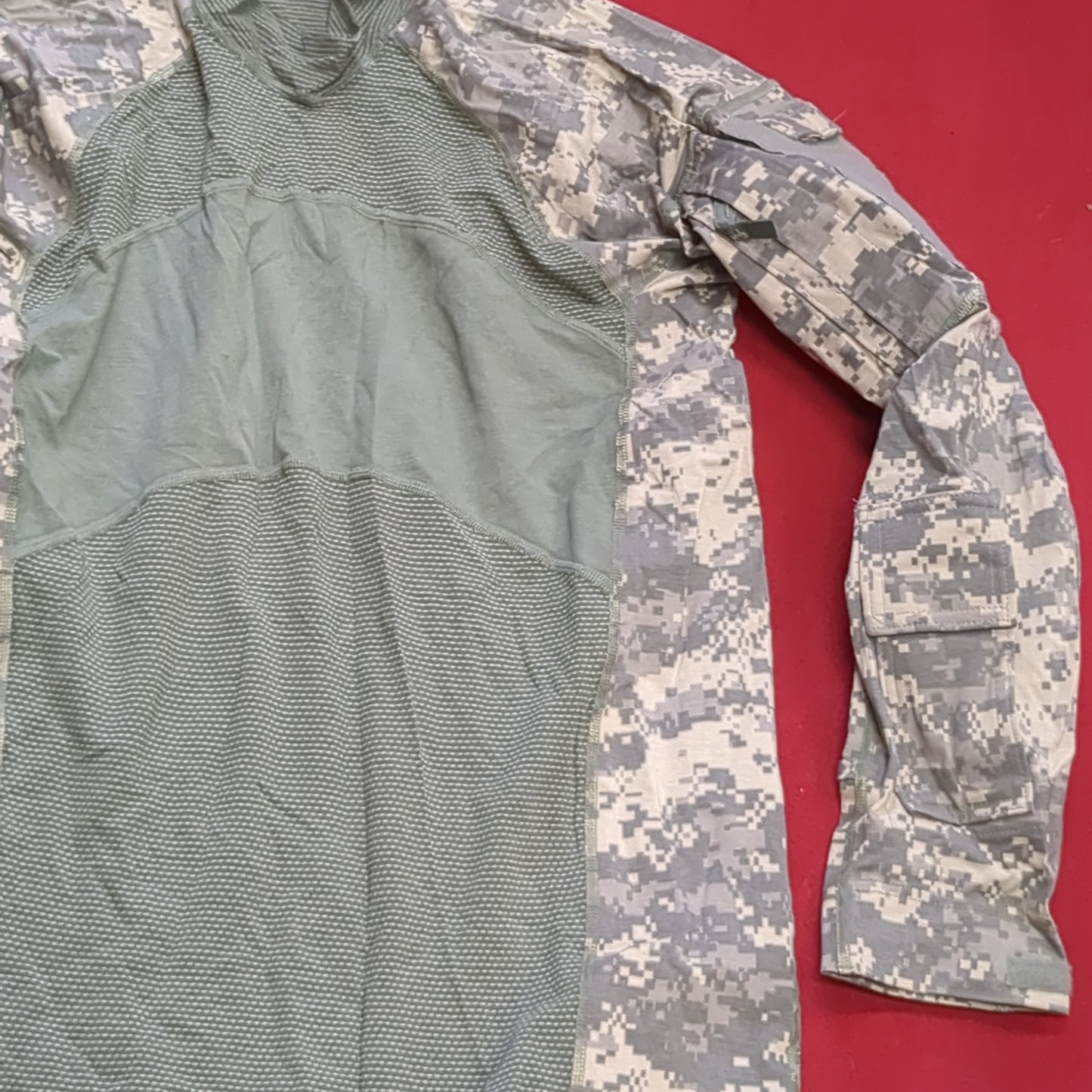 US Army Large Turtleneck Type 1 Combat ACU Digital FRAC Top Shirt (fb05-JUN1)