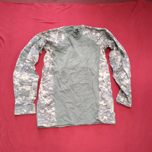 US Army Large Turtleneck Type 1 Combat ACU Digital FRAC Top Shirt (fb05-JUN3)