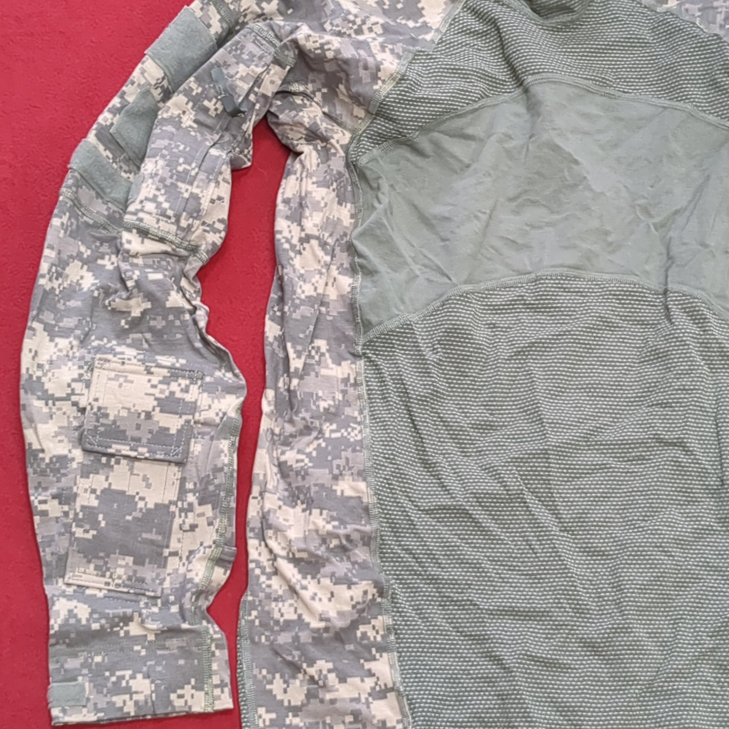 US Army Large Turtleneck Type 1 Combat ACU Digital FRAC Top Shirt (fb05-JUN3)