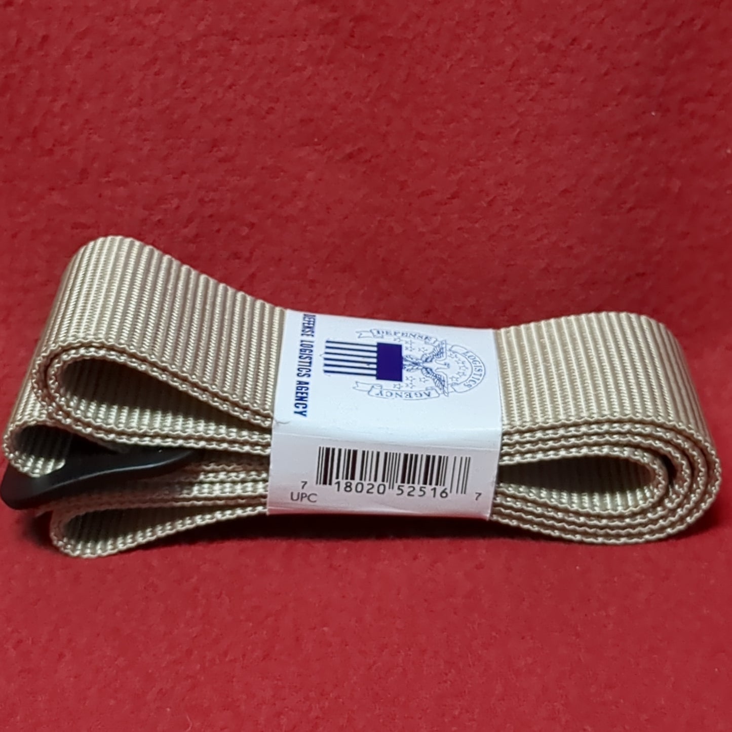 NOS Size: 44 499 Sand BDU Lightweight Rigger Belt (35CR- ca3-JUN35)