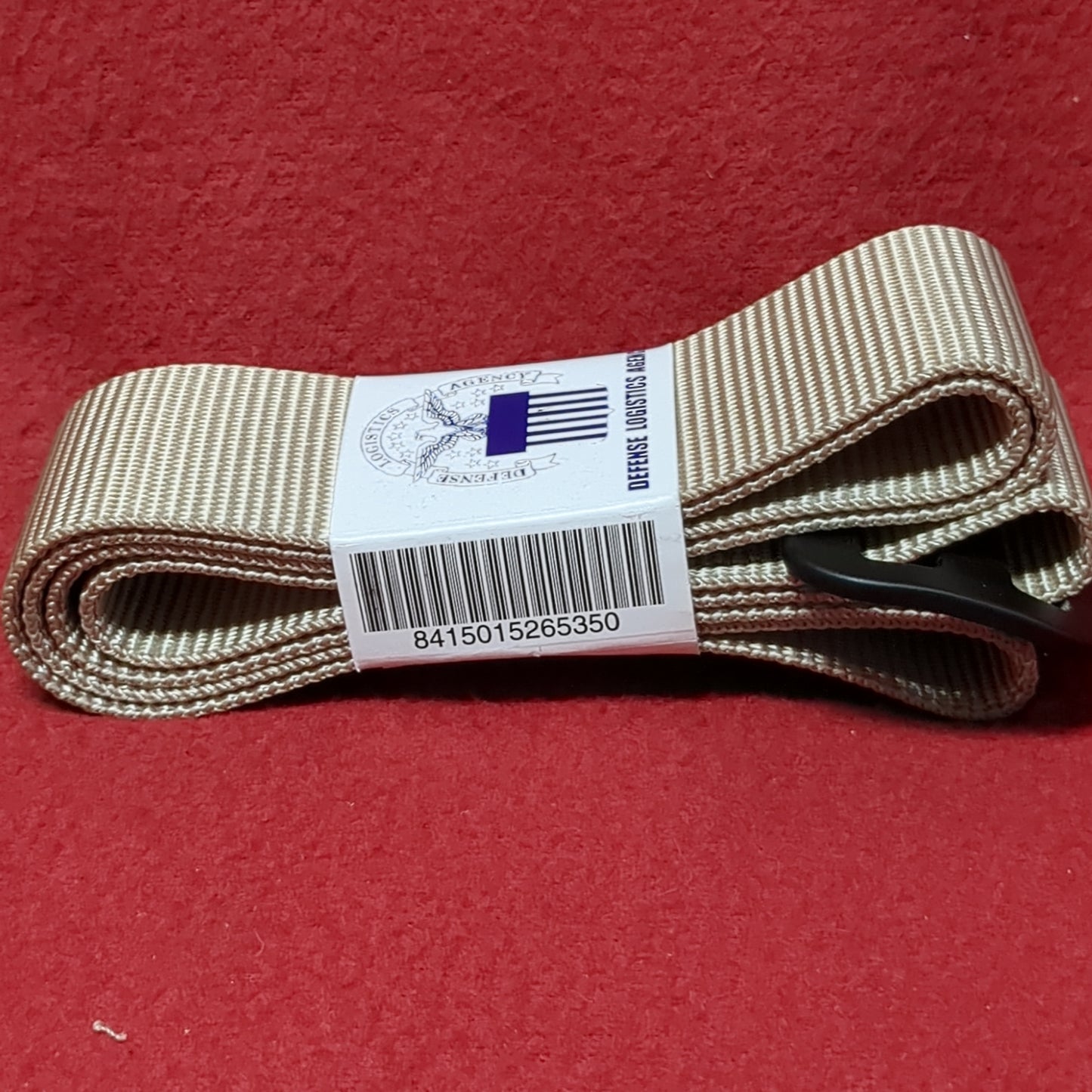 NOS Size: 44 499 Sand BDU Lightweight Rigger Belt (35CR- ca3-JUN35)