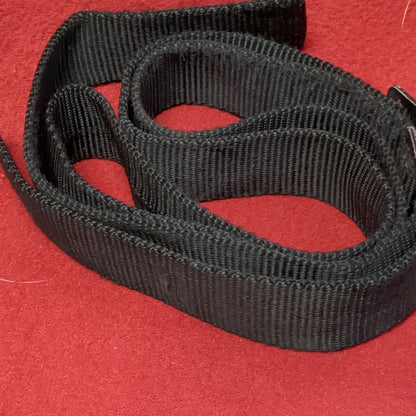 US Army US Army Issued Small Arms Nylon Weapon Sling Black Excellent Condition (22o-  da02-JUN135)