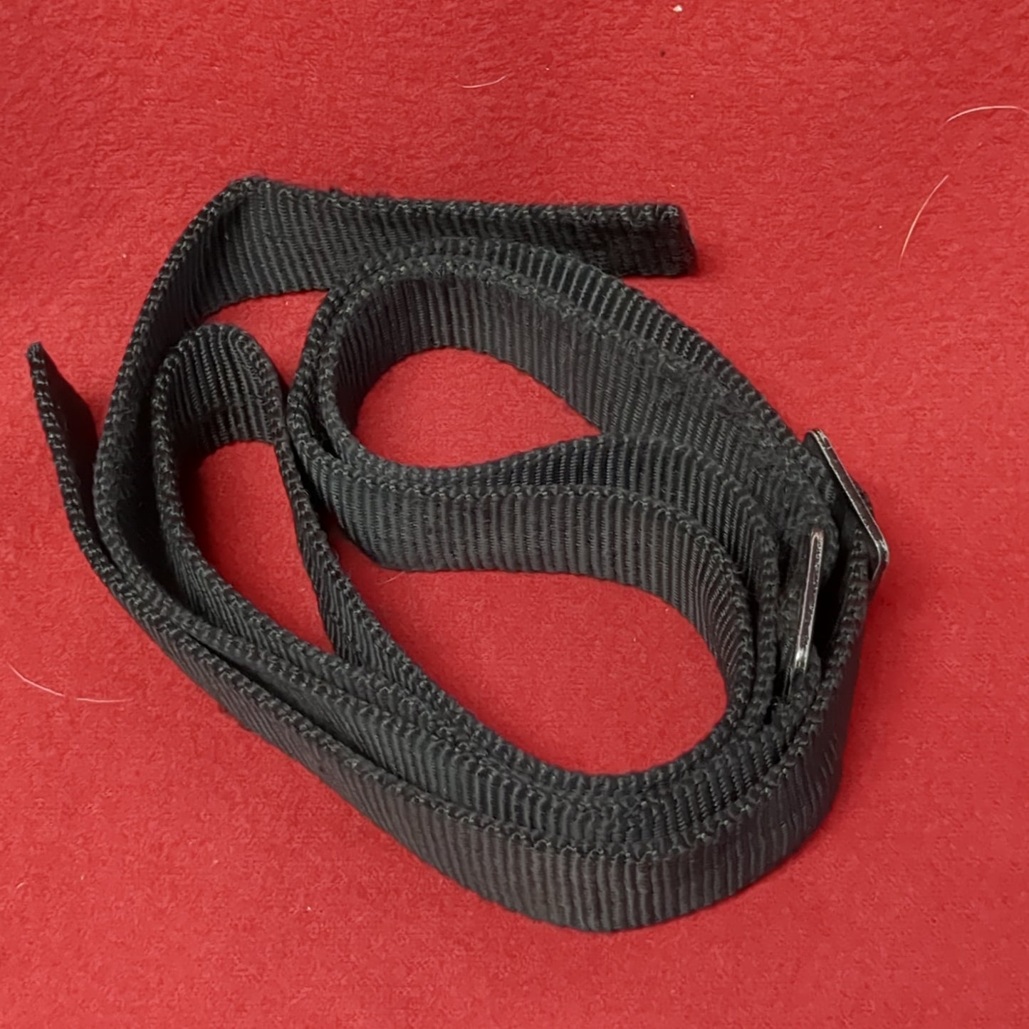 US Army US Army Issued Small Arms Nylon Weapon Sling Black Excellent Condition (22o-  da02-JUN135)