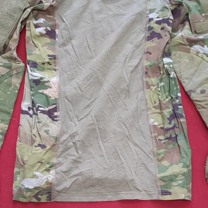 US Army Medium 1/4 Quarter Zip Type 2 Combat OCP Multicam FRAC Top Shirt (cso2- fa15-JUN152)