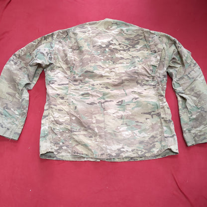 US Army LARGE REGULAR Multicam Flame Resistant Frac Uniform Top Shirt Used (fc07-JUL15)