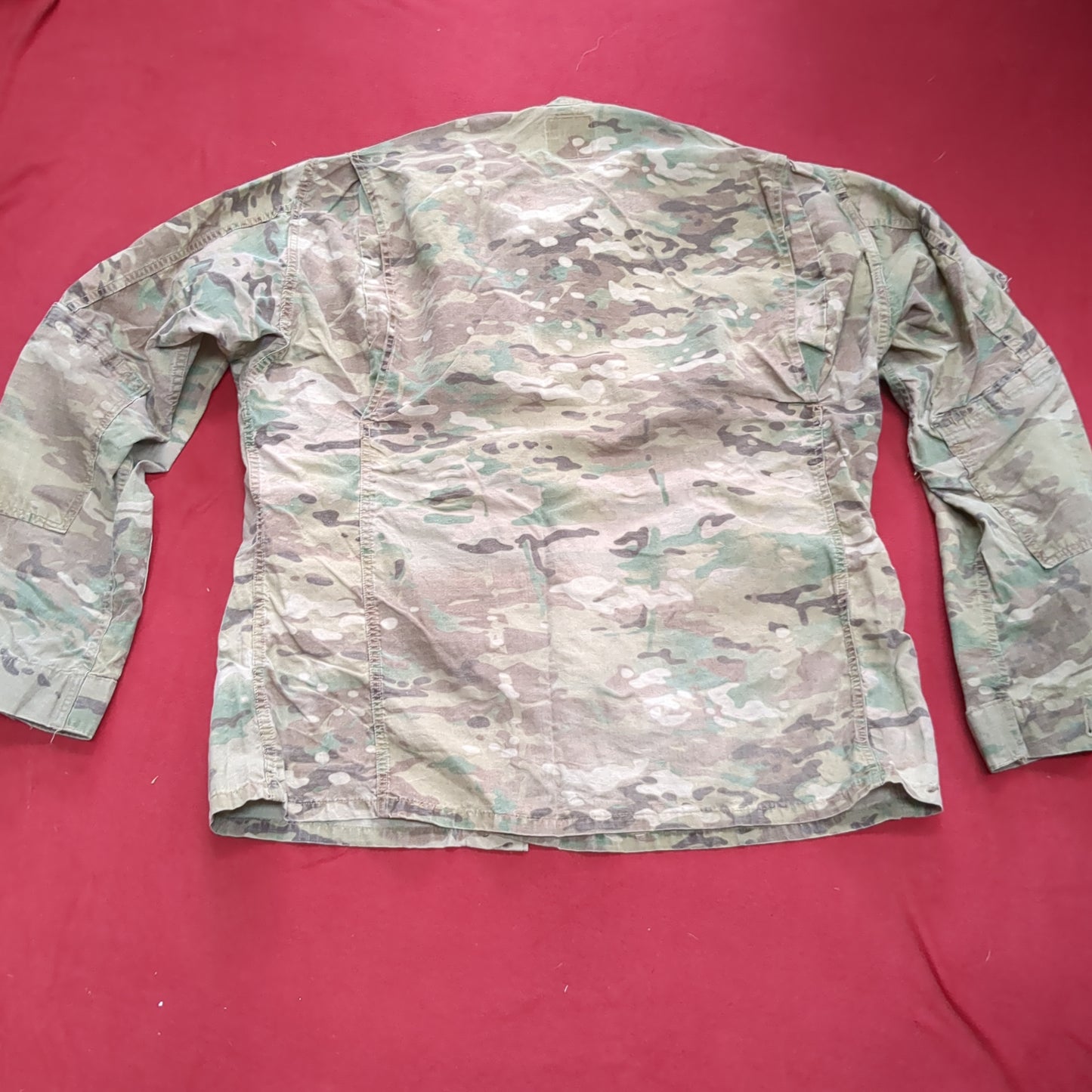 US Army LARGE REGULAR Multicam Flame Resistant Frac Uniform Top Shirt Used (fc07-JUL15)