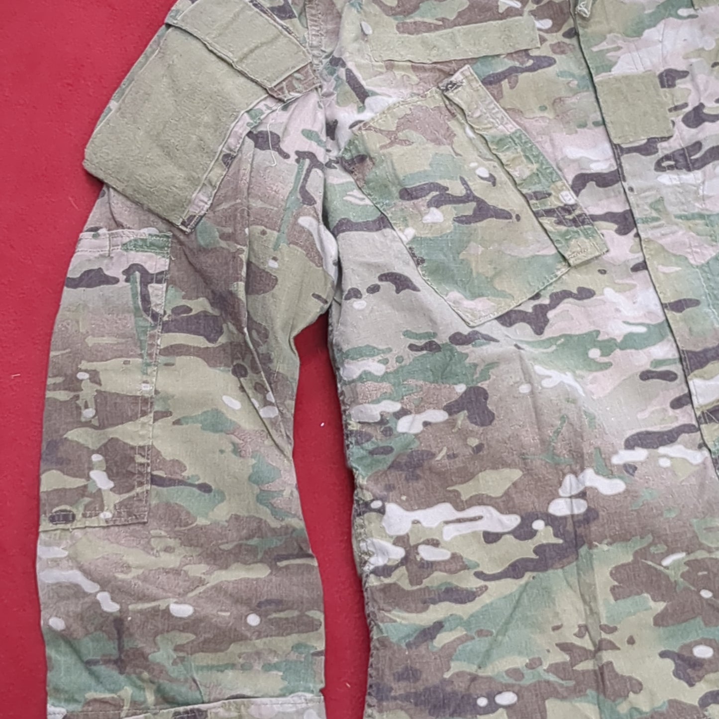 US Army LARGE REGULAR Multicam Flame Resistant Frac Uniform Top Shirt Used (fc07-JUL16)