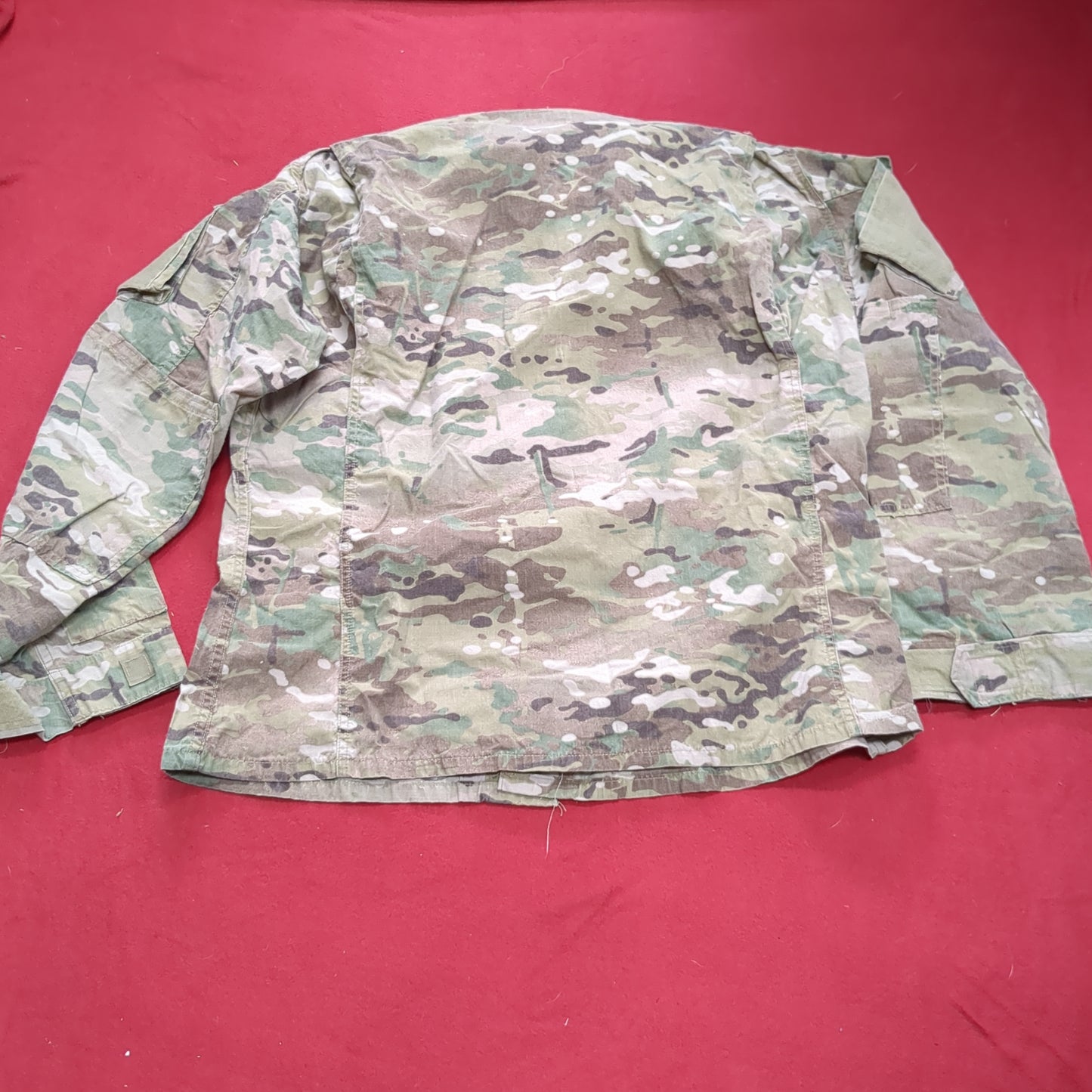 US Army LARGE REGULAR Multicam Flame Resistant Frac Uniform Top Shirt Used (fc07-JUL16)