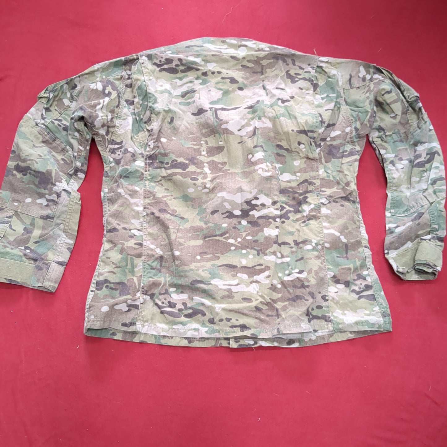 US Army LARGE REGULAR Multicam Flame Resistant Frac Uniform Top Shirt Used (fc07-JUL17)