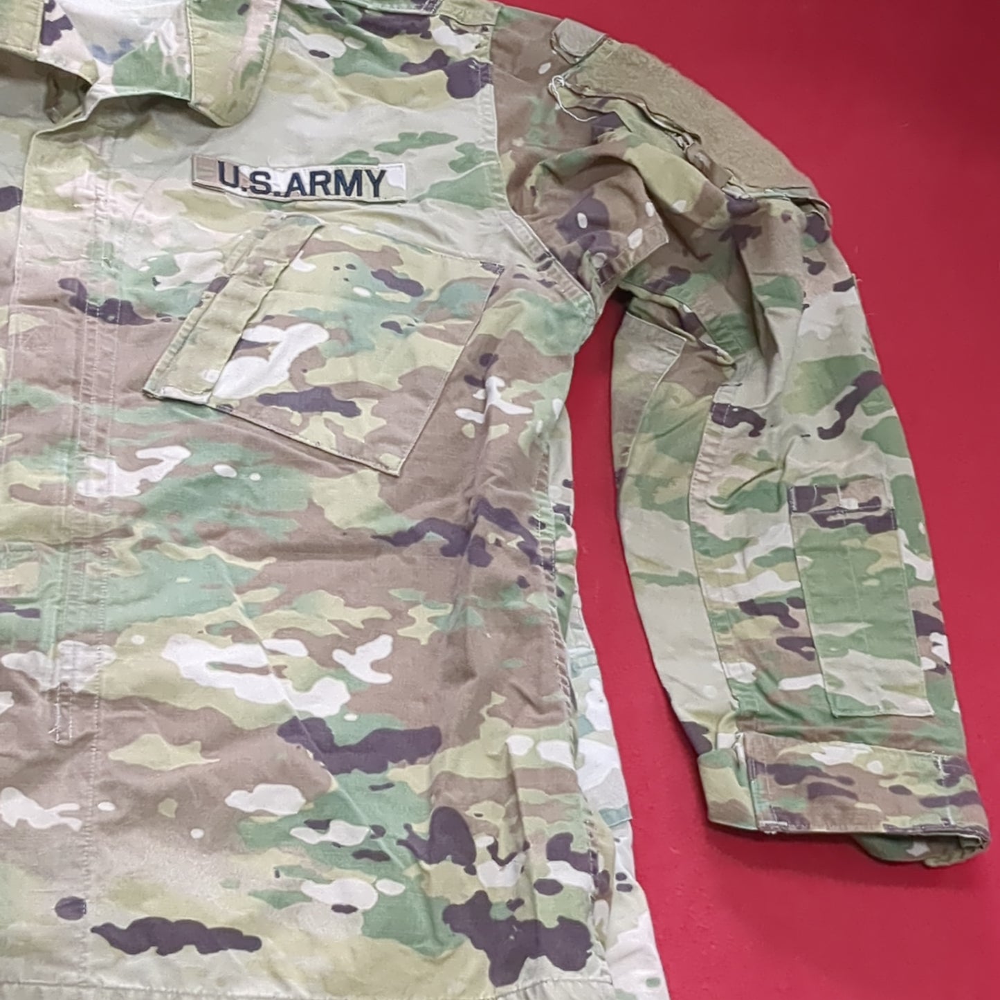 SET of US Army MEDIUM REGULAR Traditional OCP Uniform Top Pants Air Force Used (OCP3- fa17-JUL32)