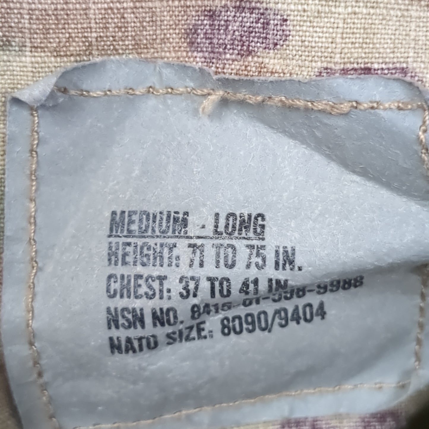 SET of Medium Long Deployment Multicam OCP Uniform FRAC Top Pants Used  (fc05-JUL36)