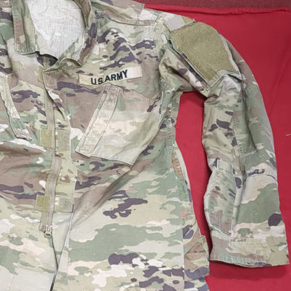 SET of US Army Medium Long Traditional OCP Uniform Top Pants Air Force Good Condition (OCP3- fa17-JUL43)